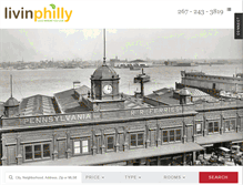 Tablet Screenshot of livinphilly.com